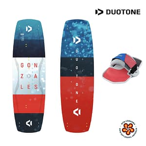 Tabla de Kitesurf Duotone Gonzales con straps