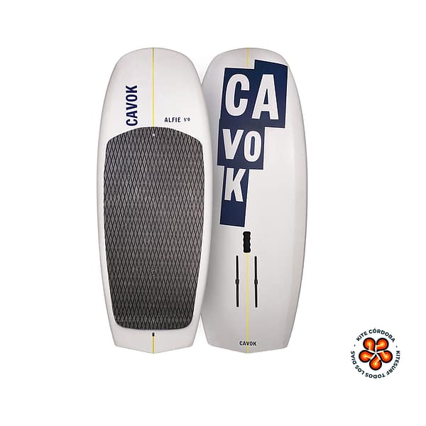 Tabla de wing foil marca Cavok modelo Alfie disponible en @kitecordoba.